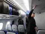 Dreamliner has higher ceilings and more space