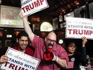 For Indians in the Valley who lead businesses and startups, the Trump campaign also appealed because he was seen as being better for business. For Indians in the Valley who lead businesses and startups, the Trump campaign also appealed because he was seen as being better for business.