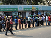 Chaos, long queues continue at banks;most ATMs run out of cash