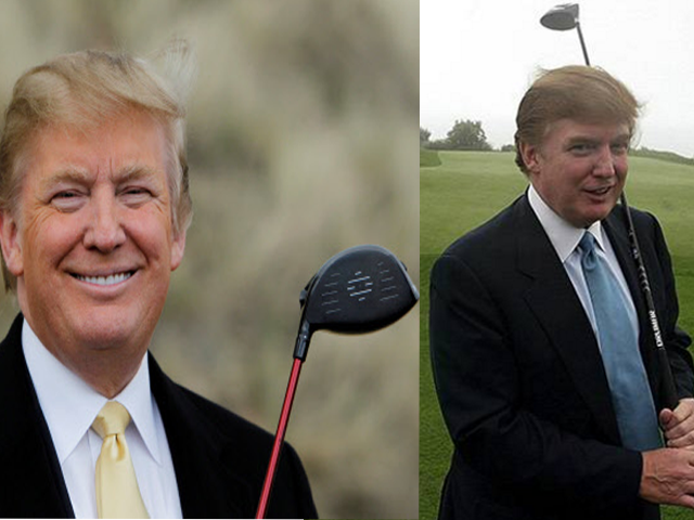 Donald Trump: Playing golf