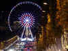 Christmas lights illuminate Paris