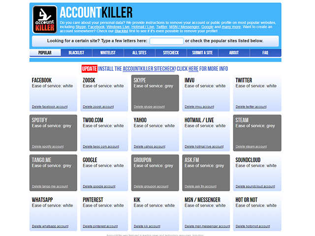 AccountKiller.com