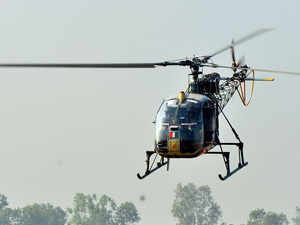 Dhruv helicopter