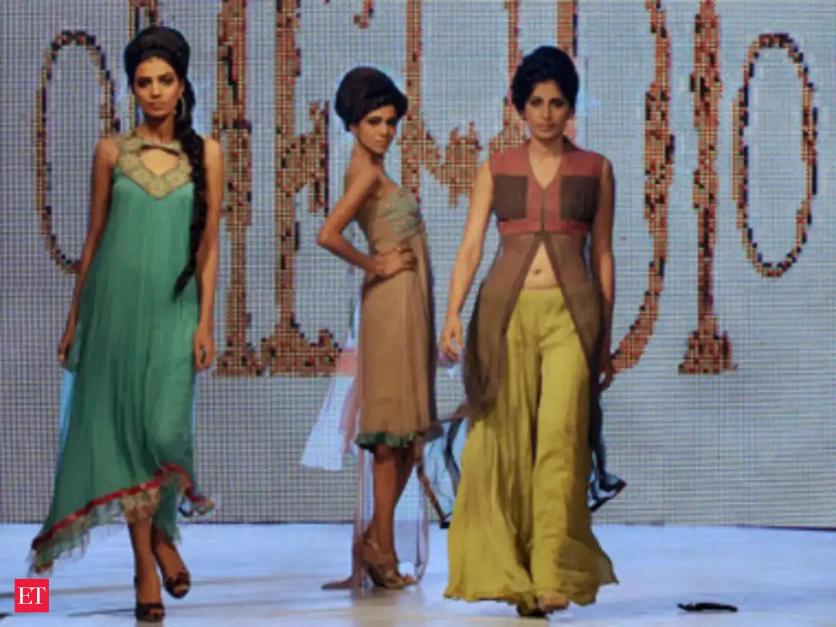 Pakistani models walk the ramp - | The Economic Times