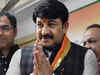 Manoj Tiwari appointed Delhi BJP chief, takes charge