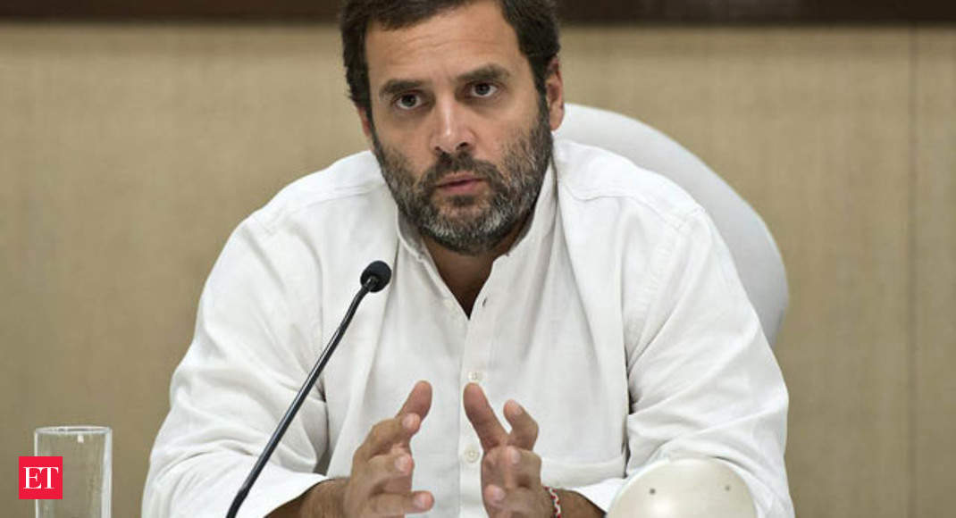 Rahul Gandhi And Indian National Congress Twitter Accounts Hacked The Economic Times