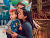 Max turns one, daddy Zuckerberg gets his first kiss!