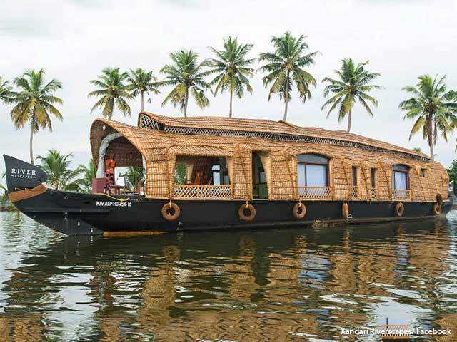 Xandari Riverscapes -Traditional Kerala Houseboat Alappuzha, Kerala