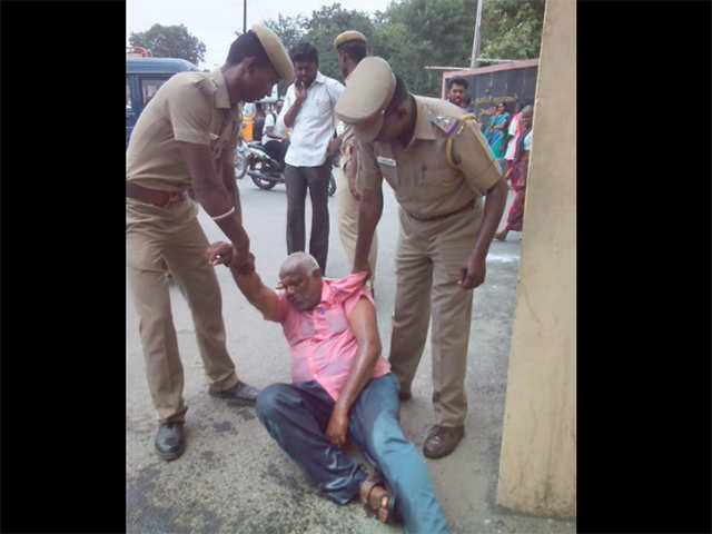 This man crucified himself - Being Amma: Things people would do for CM ...