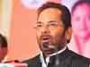 Congress will be finished if Rahul is allowed to speak: Mukhtar Abbas Naqvi