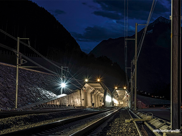 World's longest rail tunnel