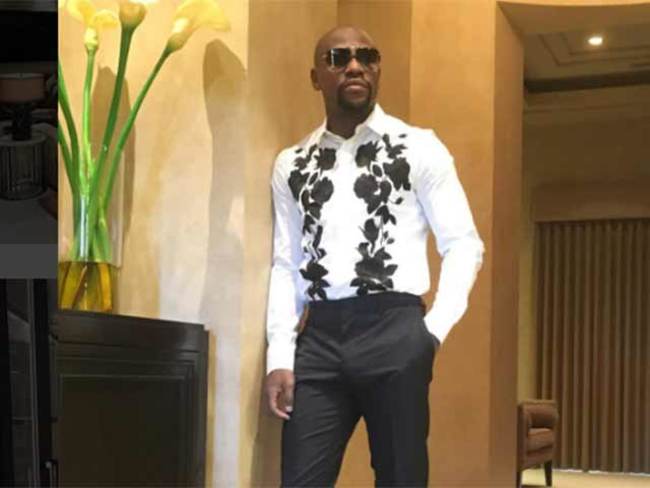 Flaunting the greens! Floyd Mayweather's retirement paycheck will leave ...