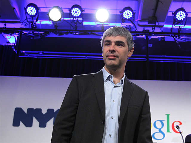 Larry Page, Google Co-founder and CEO, Alphabet Inc