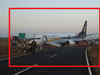 Jet Airways flight skids off runway at Goa airport