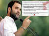 Demonetisation: Rahul Gandhi asks 5 questions to PM Modi