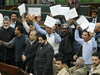 J&K Assembly rocked by protests, verbal duels