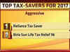 Top tax-saver funds for aggressive investors for 2017