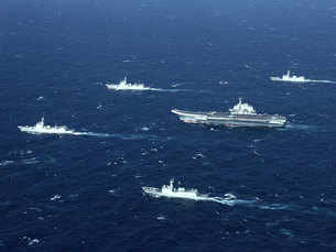 China's sole aircraft carrier creates tensions in the South China Sea region