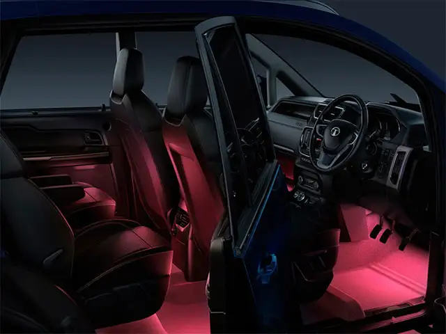 Ambient Lighting And All Tata Launches Hexa At Rs 11 99 Lakh Ambient Lighting And All Tata