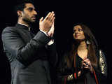 Ash, Abhi at award function in London