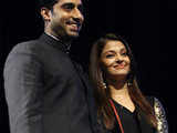 Abhishek and Aishwarya