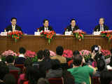 News Conference held by China's Central Bank governor