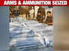 Arms & ammunition seized in Shamli, illegal weapons factory also busted