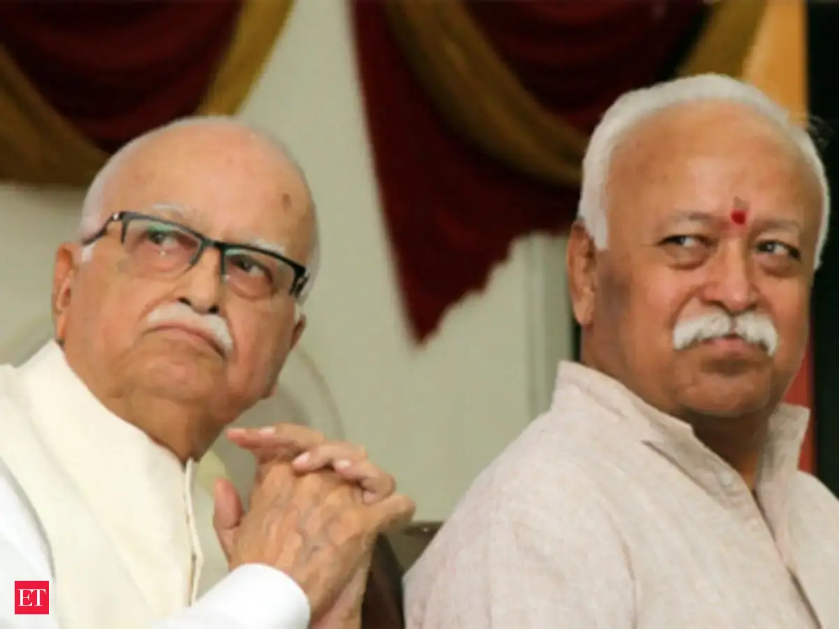RSS should include more women in its ranks, says LK Advani - The ...