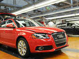 Audi A3 cars undergo quality controls