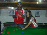 Preity Zinta with her players