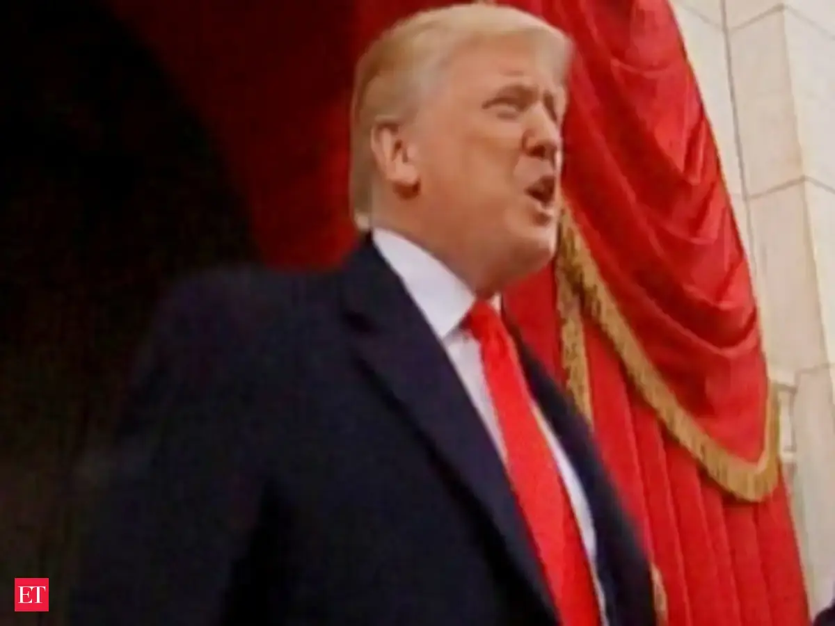 Donald Trump's inauguration ceremony begins - The Economic Times Video ...