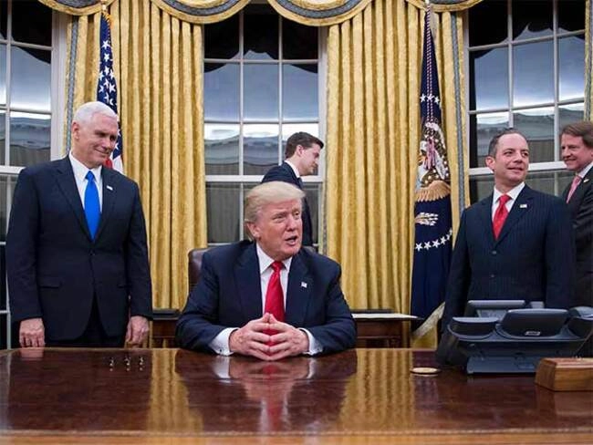 Trump: Trump has already redecorated the Oval office, and this is what ...