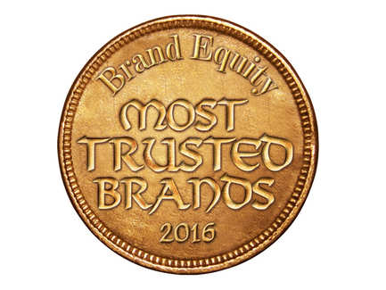 Here are the most-trusted brands of 2016
