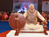 Prime Minister Narendra Modi's charkha photograph was shot at a Ludhiana event