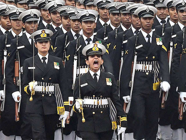 Indian Navy - India shows off military might at 68th Republic Day ...