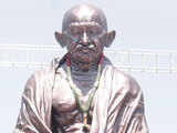 Rajghat gets a facelift: Bapu quotes can be read on entrances
