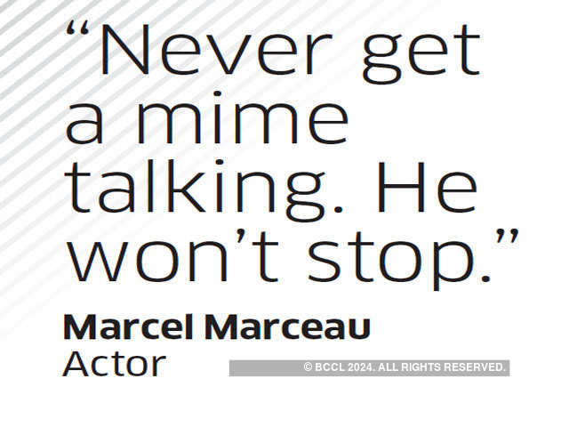 Quote by Marcel Marceau