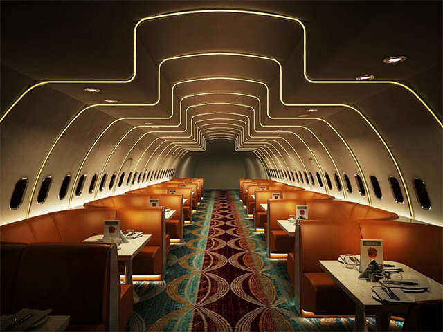 Hawai Adda This Ludhiana Restaurant Is Inside An Actual Airplane Restaurant Or Airplane The Economic Times