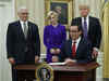 Ex-Goldman Sachs executive Steven Mnuchin sworn in as US Treasury Secretary