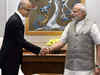 Microsoft CEO Satya Nadella calls on PM Modi