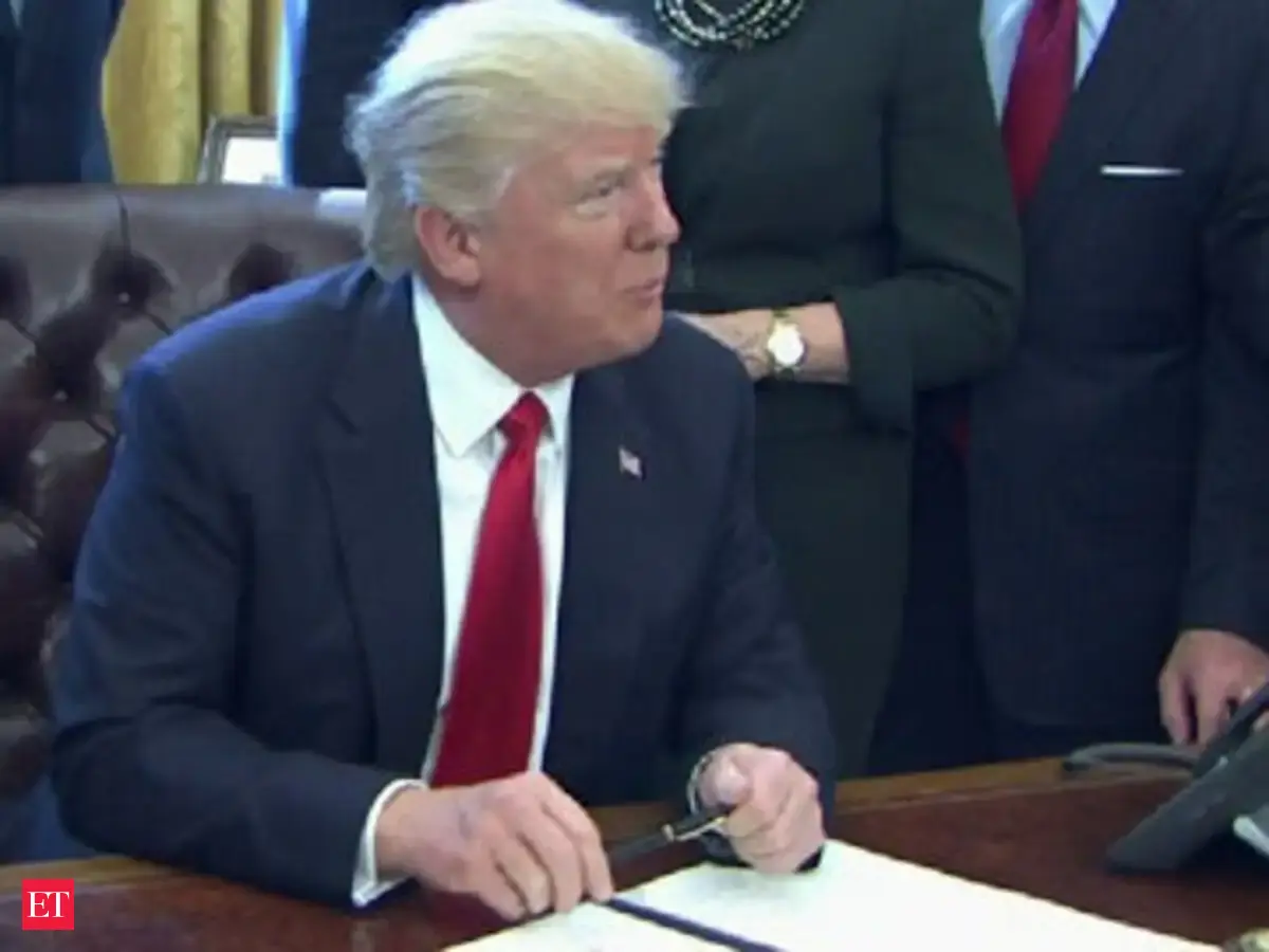 Trump signs another order to reduce regulation - The Economic Times ...