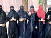 Placards identify burqa-clad woman for Pradhan Mantri Awas Yojna scheme