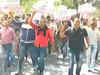 AAP volunteers protest against party leaders