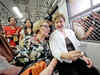 World Bank CEO travels in Mumbai local train