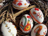 Traditional Bulgarian Easter eggs