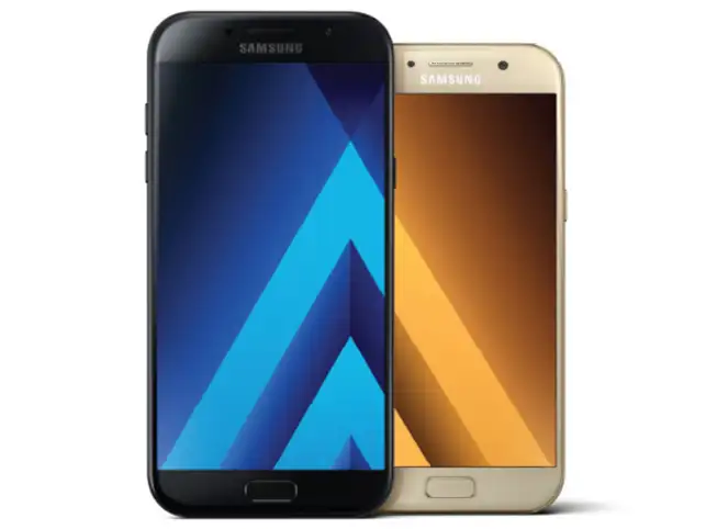 The new dual-SIM 'Galaxy A' series offers water and dust resistance, features aluminium frame, 3D-curved glass back and support fast charging. The new dual-SIM 'Galaxy A' series offers water and dust resistance, features aluminium frame, 3D-curved glass back and support fast charging.