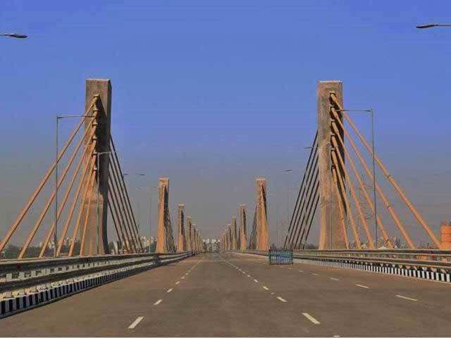 Narendra Modi inaugurates India's longest cable-stayed bridge in Gujarat - Longest  cable-stayed bridge | The Economic Times