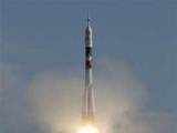 Soyuz TMA-18 spacecraft takes off