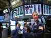 US stocks rise, bonds pare gains as selloff eases