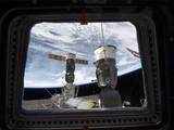 Russian spacecraft docked with International Space Station